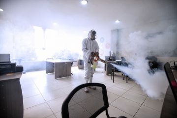 Electrostatic Spray Disinfection in Suwanee